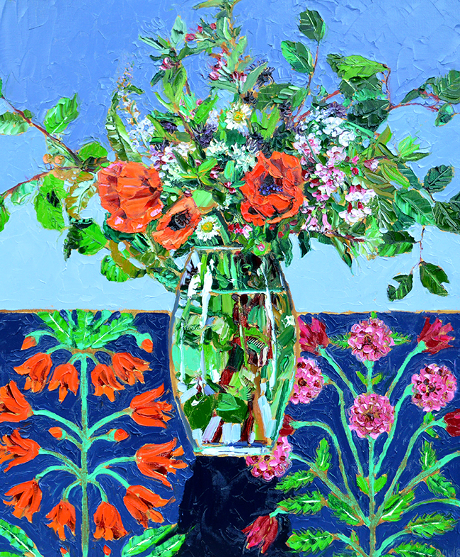 Flower arrangement by Lucy Doyle